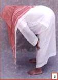 Bowing (Rukoo') Position in Salah