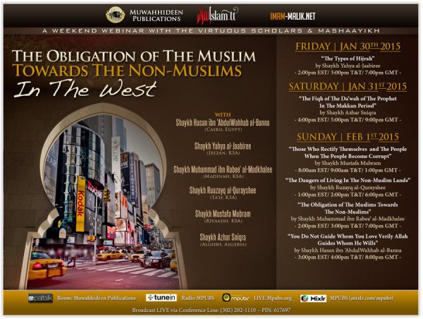 The Types of Hijrah by Shaykh Yahya al-Jaabiree