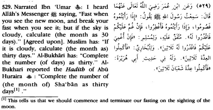 Moon Sighting - Hilal of Ramadan - Hilal of Shawwal